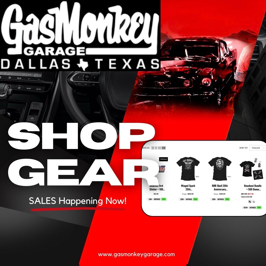 Shop GasMonkey Merch